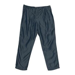 H&M Womens High Rise Denim Joggers Pant Size 10